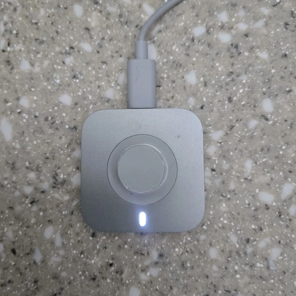 Oura Ring Gen 3 Charger Size 8 OEM Dock USB-C Cable OURA2402 Tested No Ring Gray
